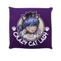 Purple - Front - Grindstore Crazy Cat Lady Cushion