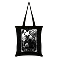 Black - Front - Deadly Tarot Death Tote Bag