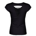 Black - Back - Grindstore Womens-Ladies Fallen Angel T-Shirt