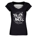 Black - Front - Grindstore Womens-Ladies Fallen Angel T-Shirt