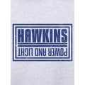 Grey - Side - Grindstore Mens Hawkins Power And Light Hoodie