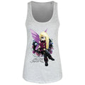 Grey - Front - Hexxie Womens-Ladies Its Not Just A Phase Izzy Vest Top