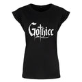 Black - Front - Grindstore Womens-Ladies Gothicc T-Shirt