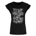 Black - Front - Grindstore Womens-Ladies Im Not Unsociable T-Shirt