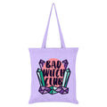 Lilac - Front - Grindstore Bad Witch Club Pastel Goth Tote Bag