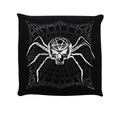 Black - Front - Grindstore Pentagram Spider Filled Cushion