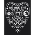 Black - Side - Grindstore Womens-Ladies We Are The Weirdos Mister Ouija T-Shirt