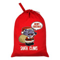 Red-Purple-Brown - Front - Grindstore Santa Claws Santa Sack