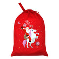 Red-White-Pink - Front - Grindstore Who Needs Rudolph Santa Sack