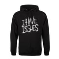 Black - Front - Grindstore Mens I Have Issues Hoodie