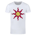 White - Front - Grindstore Mens Praise The Sun T-Shirt