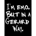 Black - Side - Grindstore Mens Im Emo But In A Gerard Way T-Shirt