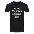 Black - Front - Grindstore Mens Im Emo But In A Gerard Way T-Shirt