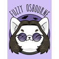 Lilac - Side - VI Pets Fuzzy Osbourne Tote Bag