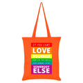 Multicoloured - Front - Grindstore If You Cant Love Yourself Tote Bag