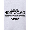 Grey - Side - Grindstore Mens Nostromo T-Shirt