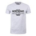 Grey - Front - Grindstore Mens Nostromo T-Shirt