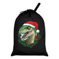 Black - Front - Grindstore Festive Rex Christmas Santa Sack
