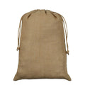 Brown-Black - Back - Grindstore Anti Christmas Hessian Krampus Santa Sack