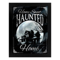 Black - Front - Grindstore Home Sweet Haunted Home Mirrored Plaque