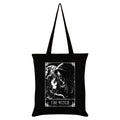 Black - Front - Deadly Tarot The Witch Witch Tote Bag