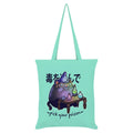 Mint Green-Black - Front - Kawaii Coven Pick Your Poison Tote Bag