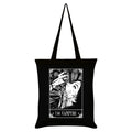 Black-White - Front - Deadly Tarot The Vampyre Tote Bag