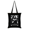 Black-White - Front - Deadly Tarot The Sorceress Tote Bag