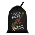 Black-White - Front - Grindstore Have a Rockin Xmas! Santa Sack
