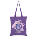 Violet-Grey-White - Front - Grindstore The Future Is Yours Tote Bag