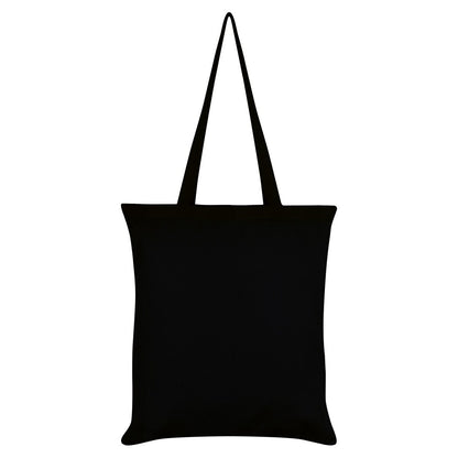 Black-White - Back - Deadly Tarot The Faerie Tote Bag