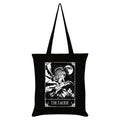 Black-White - Front - Deadly Tarot The Faerie Tote Bag