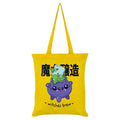 Yellow-Black-Lilac - Front - Kawaii Coven Witches Brew Tote Bag
