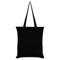 Black-White-Yellow - Back - Grindstore The Purrminator Tote Bag