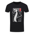 Black-White - Front - Unorthodox Collective Mens Oriental Fangs T-Shirt