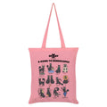 Pale Pink - Front - Spooky Cat A Guide To Horoscopes Tote Bag
