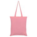 Pale Pink-White-Brown - Back - Cute But Abusive Tosser Tote Bag