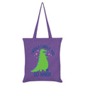 Violet-Green - Front - Pop Factory I Would Cuddle You So Hard! Tote Bag