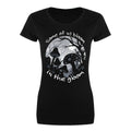 Black - Front - Grindstore Womens-Ladies Some Of Us Bloom In The Gloom T-Shirt