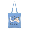 Sky Blue - Front - Grindstore The Moon Made Me Do It Tote Bag