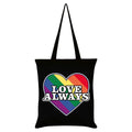 Black - Front - Grindstore Love Always Tote Bag