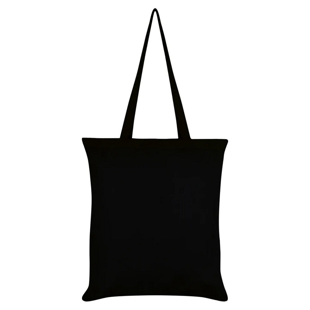 Black - Back - Grindstore Pumpkitten Tote Bag