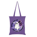 Violet - Front - Grindstore Spooky For Life Not Just Halloween Tote Bag