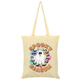 Cream-Multicoloured - Front - Grindstore Spooky Season Tote Bag
