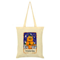Cream - Front - Grindstore Pumpkin King Tarot Tote Bag