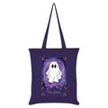 Dark Purple - Front - Grindstore Galaxy Ghouls Tarot The Star Tote Bag