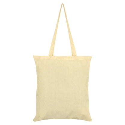 Cream - Back - Grindstore Sweet & Spooky Bat Halloween Tote Bag
