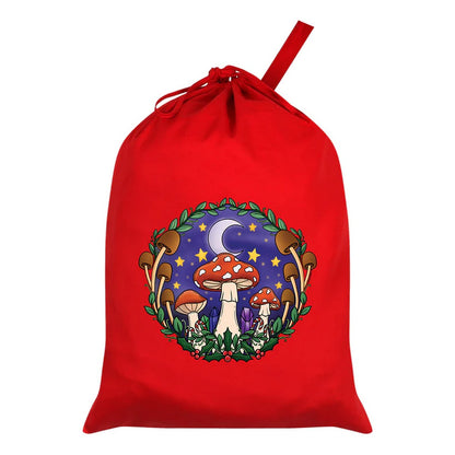 Red - Front - Grindstore Festive Fungi Santa Sack