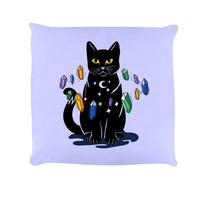 Lilac - Front - Grindstore Familiar Crystals Filled Cushion