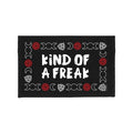 Black - Front - Grindstore Kind Of A Freak Make-Up Bag